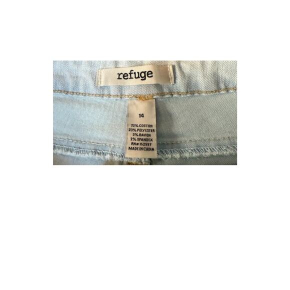Refuge Jeans Women's Size 14 - Light Wash - Picture 3 of 7